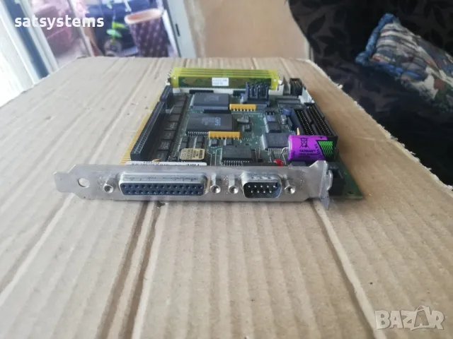 Industrial PC Card TME Toronto Microelectronics AM386 SX 33MHz CPU +1MB RAM ISA, снимка 2 - Дънни платки - 47842591