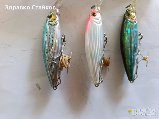 ВОБЛЕРИ ONWER RIP'N MINNOW 80 - PROMO, снимка 4 - Такъми - 51832436