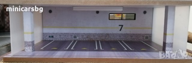Умалени паркинг модели със светлини (гараж-диорама), снимка 3 - Колекции - 34274823