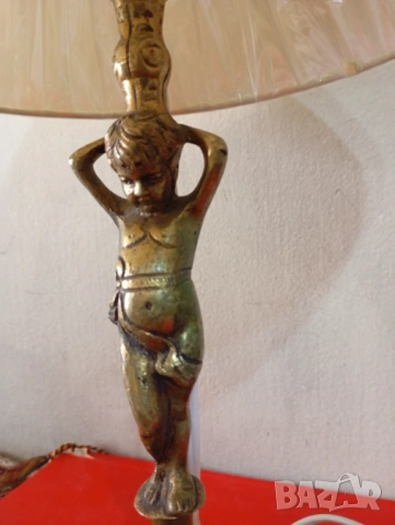 Винтидж настолна лампа, снимка 2 - Настолни лампи - 53835130