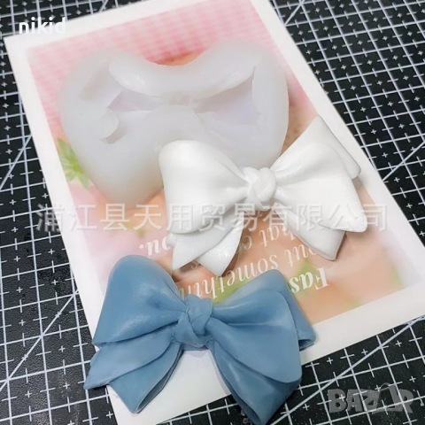 3D Обемна пандела пандела силиконов мол форма фондан шоколад гипс смола декор, снимка 2 - Форми - 36233105