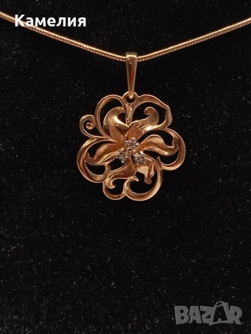 Руско злато , снимка 2 - Колиета, медальони, синджири - 52803493