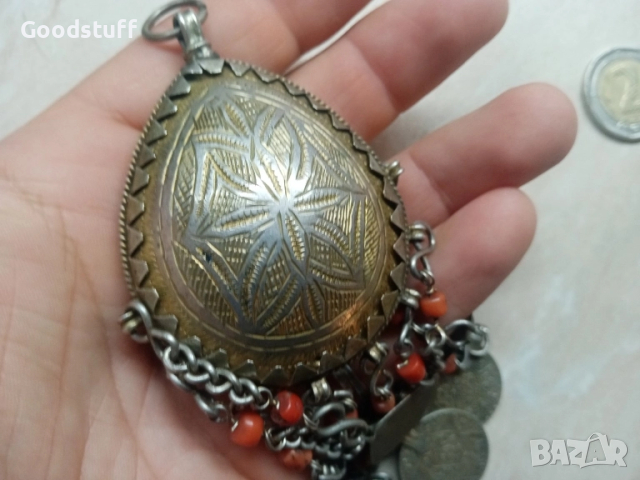 Трепка,възрожденски накит,сачан,бижу,османски монети, снимка 4 - Антикварни и старинни предмети - 52361407