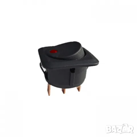 Двупозиционен полиамиден превключвател 12V 31.6x24 mm
