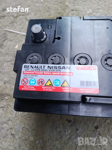 Акумолатор Renaut Nisan, снимка 4 - Аксесоари и консумативи - 53816797