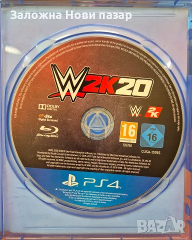 Игра за PlayStation 4 W2K20, снимка 2 - Игри за PlayStation - 56213470