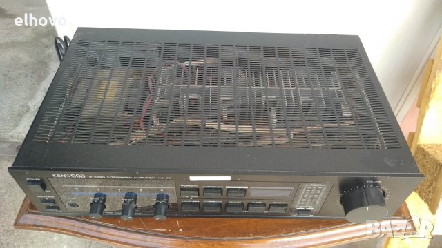 Стерео усилвател Kenwood KA-74, снимка 5 - Ресийвъри, усилватели, смесителни пултове - 41204318