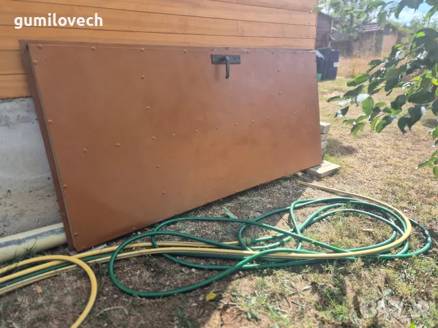 МЕТАЛНА ПЛЪТНА ВРАТА, снимка 6 - Входни врати - 56083765