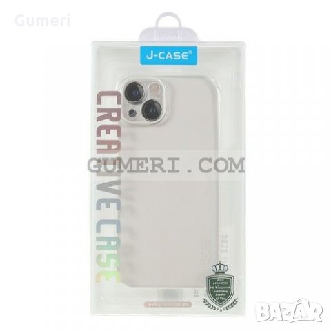 Apple iPhone 13 mini - Силиконов Гръб със Защита на Камерата - Прозрачен, снимка 6 - Калъфи, кейсове - 34446337