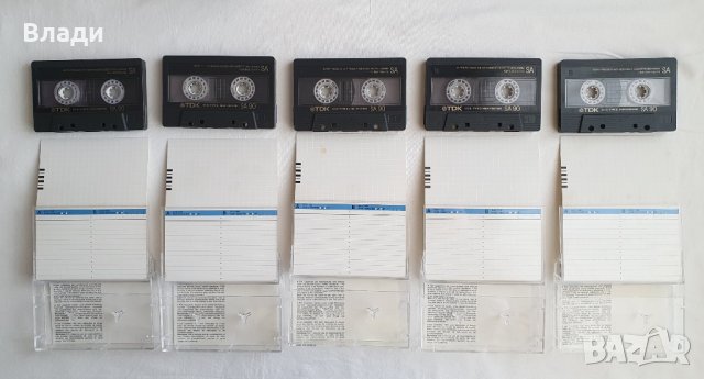 Аудио касети TDK SA90 TDK SA100, снимка 5 - Аудио касети - 41774100