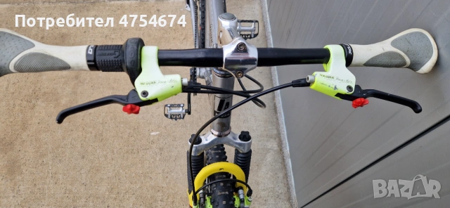 Алуминиев велосипед Hagan колело 26", снимка 6 - Части за велосипеди - 53742258