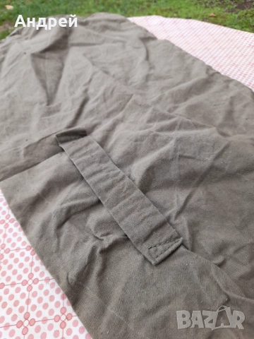 Стара брезентова мешка,чохъл, снимка 5 - Антикварни и старинни предмети - 52949089