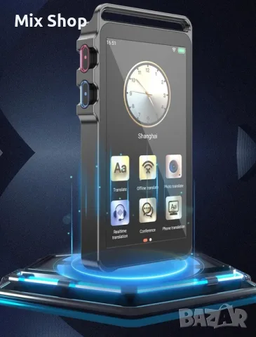Нов Електронен гласов преводач Ai Translator Z27 F01 + ChatGPT + AI запис с превод , снимка 2 - Друга електроника - 56021405