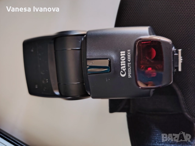 Светкавица Canon Speedlite 430EX II, снимка 2 - Светкавици, студийно осветление - 51471864