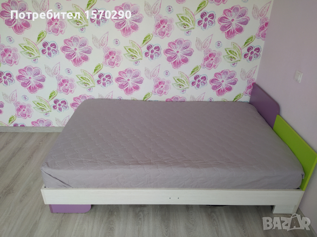 Детско легло с гардероб и бюро JOY, снимка 7 - Мебели за детската стая - 44599163