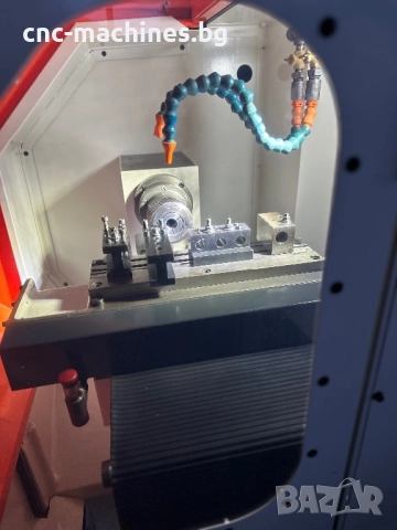 Прецизен японски CNC струг с ЦПУ Fanuc - Wasino LG-60 , снимка 8 - Стругове - 51436366