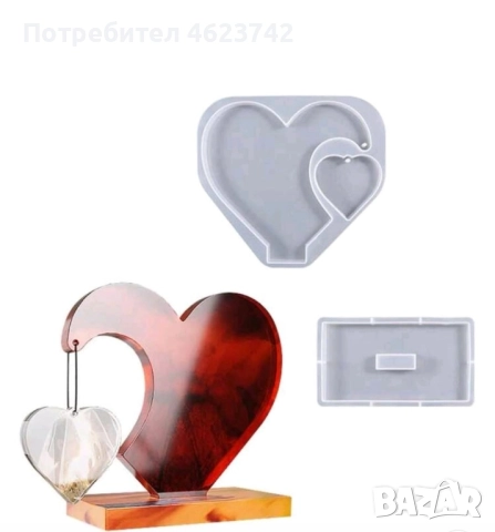 Нови силиконови молдчета за епоксидна смола и керамика, снимка 8 - Други - 52139150