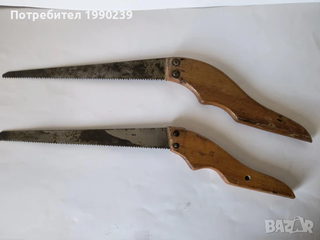 Ръчен трион – ретро – 2 броя, снимка 4 - Антикварни и старинни предмети - 51372051