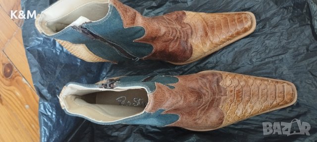 Обувки, снимка 1 - Дамски обувки на ток - 41348060