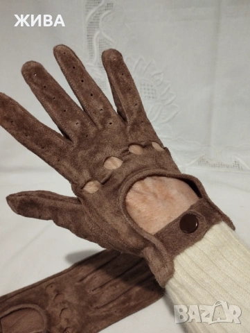 ЕСТЕСТВЕНА КОЖА дамски кожени ръкавици в разримни цветове, снимка 9 - Ръкавици - 53154153