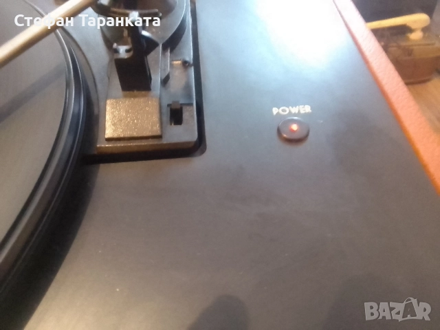 Грамофон със усилвател и вградени говорители във куфар., снимка 7 - Грамофони - 52315327