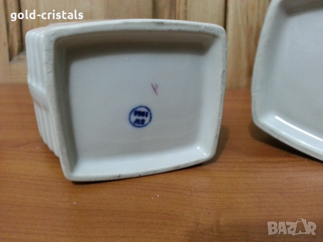 Стар български порцелан буркани, снимка 2 - Антикварни и старинни предмети - 36095005