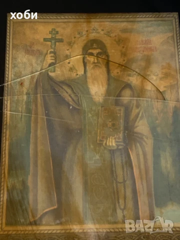 икона  на св.Иван Рилски, снимка 3 - Икони - 50799256