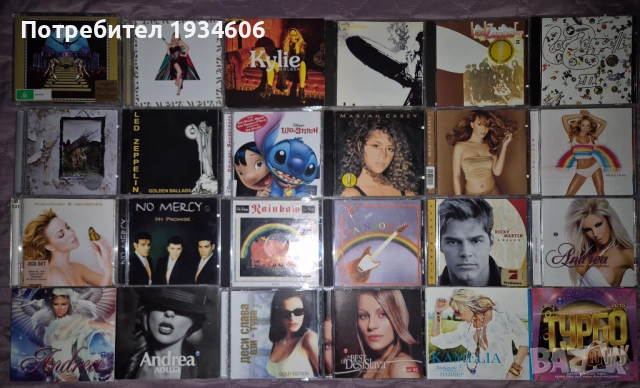 Оригинални CD, DVD дискове и грамофонни плочи.