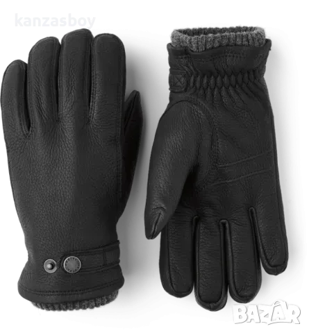 hestra gloves elk leather primaloft inside - мъжки кожени ръкавици лосова кожа 