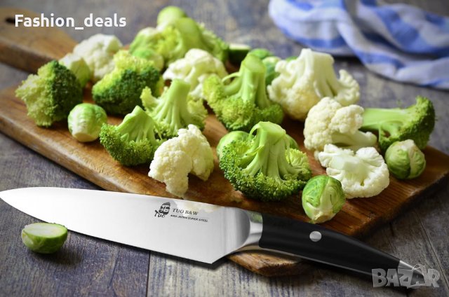 Нов кухненски нож японска неръждаема стомана за рязане кухня дом, снимка 4 - Прибори за хранене, готвене и сервиране - 39355008