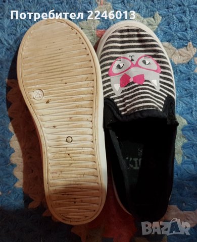 Пантофки с коте, снимка 3 - Бебешки обувки - 35768294