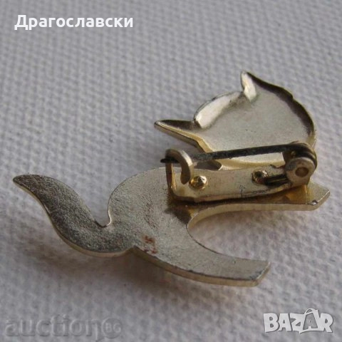 котки: КОТЕ КОТКА животно БРОНЗ МЕСИНГ метал фигура статуетка, папие маше, брошка, снимка 11 - Статуетки - 28882790