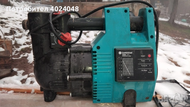 Продавам хидрофорна помпа Gargena модел 4000/4 за части. , снимка 3 - Напояване - 53386745