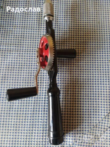 стара руска ръчна бормашина / маткап