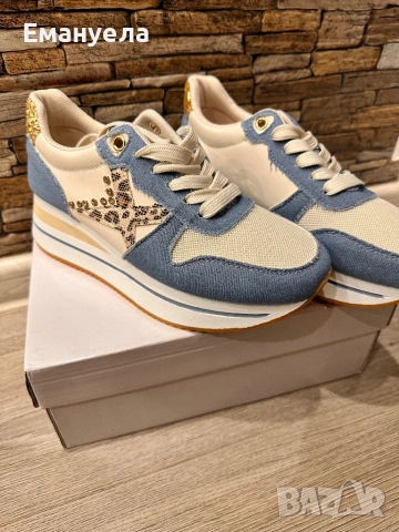 Дънкови дамски обувки намалени