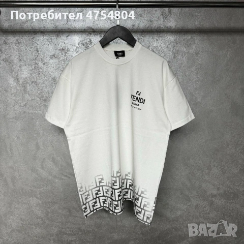 Най-високо качество мъжки тениски Fendi, снимка 6 - Тениски - 53707885