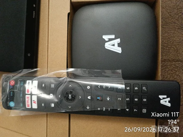 А1 Android TV BOX DV 9161и ZTE с телевизия , снимка 2 - Плейъри, домашно кино, прожектори - 48490674