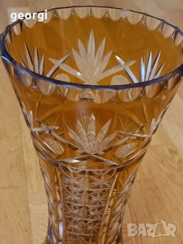 Кристална ваза Bohemia , снимка 2 - Вази - 35711106