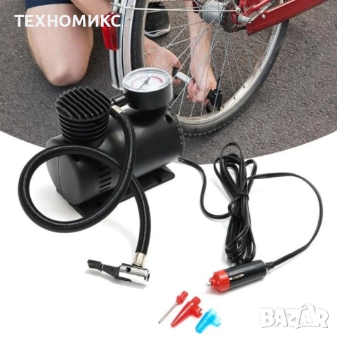 Компресор за кола 12 V, захранващ кабел към запалка, снимка 12 - Аксесоари и консумативи - 51480745