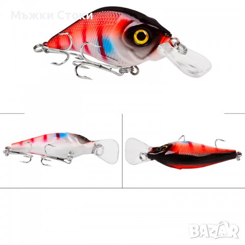 Плаващи Воблери / Воблер модели от №116 до №125, изкуствена примамка, фалшива стръв, снимка 4 - Такъми - 39234917