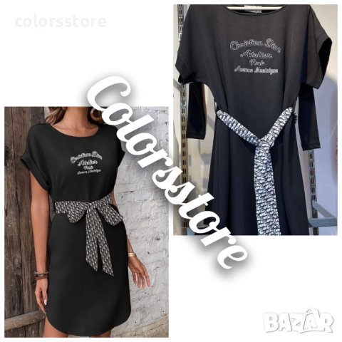 Черна рокля Cristian Dior кодIM37B