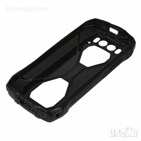 Гъвкав TPU Калъф + Скрийн Протектор за Blackview BV7300 – Прозрачен / Черен, снимка 3 - Калъфи, кейсове - 53245605