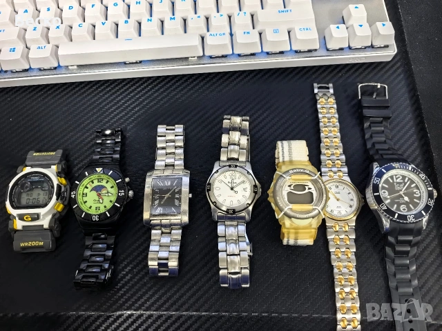 VINTAGE Часовници Alfex Bulova Baby G