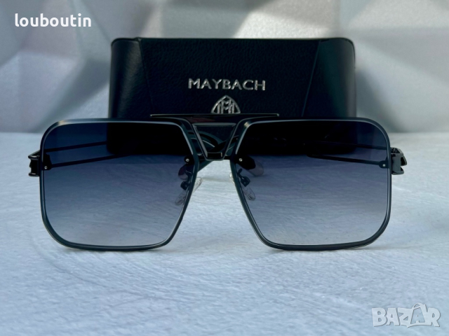 Maybach 2024 мъжки слънчеви очила маска 4 цвята, снимка 5 - Слънчеви и диоптрични очила - 44587738