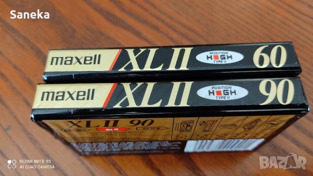 MAXELL XL II-60,90, снимка 3 - Аудио касети - 35841400