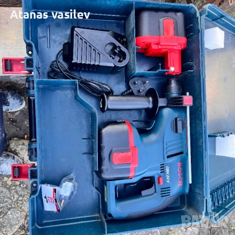 Внос от Англия Акумулаторен перфоратор BOSCH GBH 24 V – оригинал, в отлично състояние