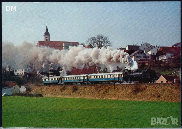 Германия 1985 - ПК исторически локомотиви, снимка 2 - Филателия - 44493715