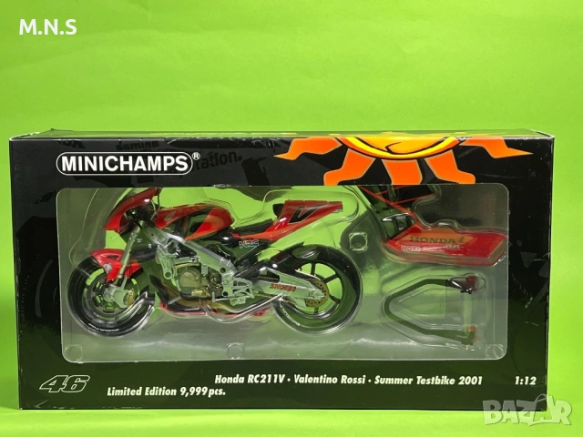 Honda RC211V Мотор Колекционерски  , снимка 13 - Колекции - 53600392