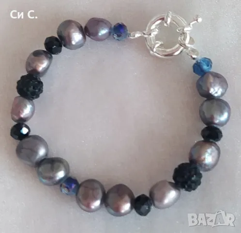 УНИКАТИ! 💯 Гривни с натурални перли 💯, снимка 3 - Гривни - 45385492