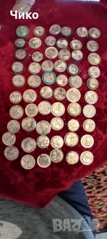 60бр механизми от руски мъжки часовници , снимка 2 - Антикварни и старинни предмети - 53713632